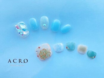 アクロネイル アンド アイ(ACRO NAIL&EYE)/2025 3月 定額フットコース2