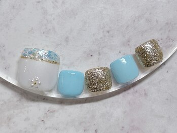 ココネル 本八幡店(coconail)/foot simple　￥5500