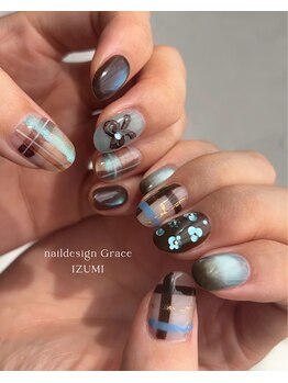 ネイル デザイン グレイス(Grace)/IZUMIお持ち込みデザイン