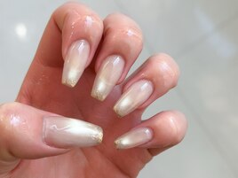 ミルクマグネット×ミラーグラデ