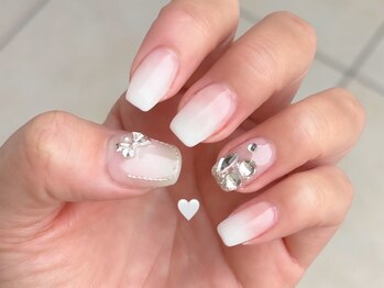 韓国っぽネイル♪