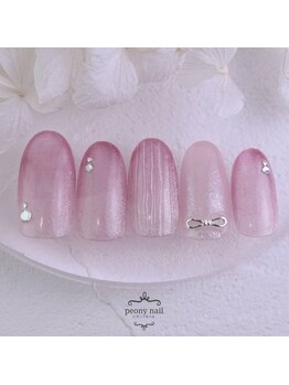 ピオニーネイル(peony nail)/マグonマグのグラデーション