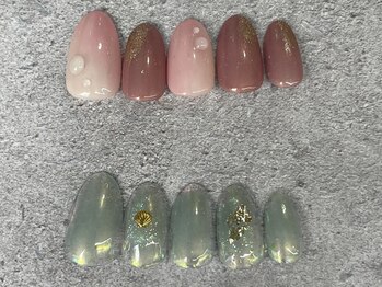 グロウ ネイル(GLOW×NAIL)/シンプル定額コース　2024年7月