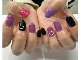 ハロウィンネイル