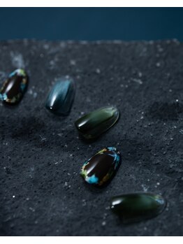 ツメトトノウ/2025秋四季ネイル