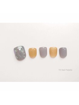 ティーケーネイルパレット/フットデザインコースA