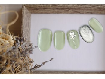 ファストネイル アスナル金山店(FAST NAIL)/マグネット　華やか【11322】　
