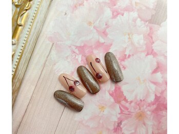 ネイルサロン&スクール ジーナ(GINA)/さくらんぼネイル