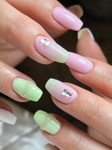ネイルサロン プール ヴー(Nail Salon Pour Vous)/【オーダー】シンプルネイル
