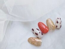 シベル(Ci belle)/アニマル柄ネイル/冬ネイル