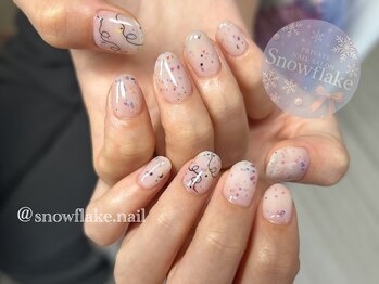 スノーフレーク(Snowflake)/ポイントアートコース☆