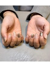 アトリエ ツメ(atelier TsuMe)/【加藤】チェックネイル