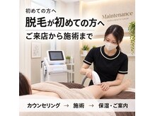メンテナンス(Maintenance)の雰囲気(初回は不安や疑問を確認しながら丁寧にご案内します)