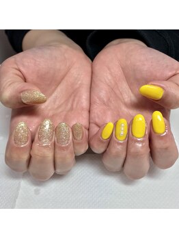 アイリッシュネイル 久屋大通店(Irish Nail)/アシンメトリーネイル