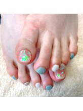 ネイルアンドまつげ リュフェール 五反田(Nail Lufaire)/氷ネイル