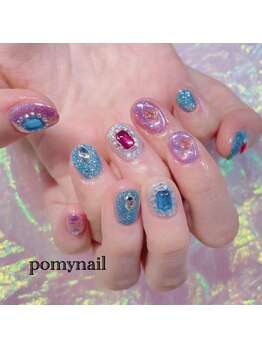 ポミーネイル 新宿西口店(pomy nail)/ストーンネイル