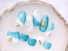 ネイルサロンフォーユー(for u)/H &Fお揃いデザイン♪￥13980