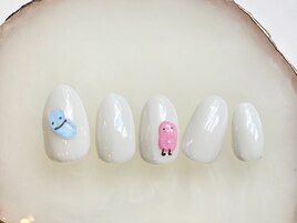 ぷっくりネイル