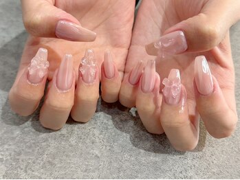 セブンルックスココ 宇都宮西川田店(7LOOKS COCO)の写真/【可愛いの”ヒント”教えます…♪】センス際立つデザインや爪の形をご提案◎持ち込みデザイン大歓迎♪