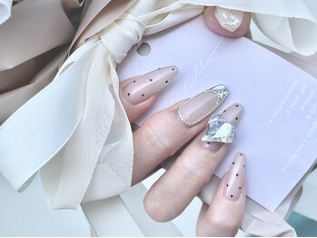 アンドネイルコロン(&Nail:)の写真/【ワンランク上の仕上がり】特別な日のデザイン性に虜!周りと差がつく指先へ★丁寧で繊細な技術でモチも◎