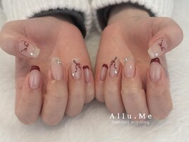 ボルドーネイル(staff:mai)