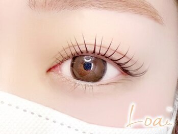 ロア 岡山駅前店(Loa)の写真/[岡山/上下パリジェンヌラッシュリフト/韓ドル風束感まつげパーマ］特別な日にぴったりの華やかな目元に☆