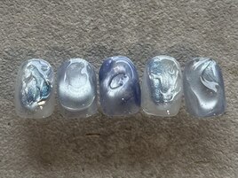 グレーブルー清涼ニュアンス