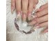 シェリー(cherie)の写真/働く女性やママに人気！シンプル×上品なワンポイントで、指先から日常を彩る大人可愛いデザインをご提案◎