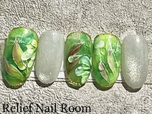 リリーフネイルルーム(RELiEF NAiL ROOM)の雰囲気(最新のデザインジェルも豊富です♪)