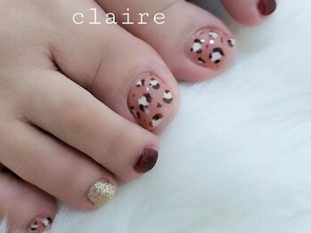 クレール(claire)/フット定額トレンドアート¥6600