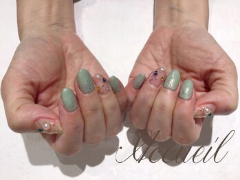 アクイユ 銀座店(ACCUEIL)/ビジューネイル