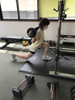 加圧スタジオ トップラン/【加圧】バックランジ