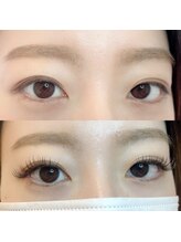 まつげエクステ専門サロン アイラ 綾瀬店(EYELA)/ブラウン☆シングルエクステ