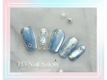 エイチスリー(H3)/水色マグネットとシルババカラ