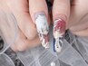 ◎【Hand/痛ネイル】手描きキャラネイル2本+アートし放題／事前作成