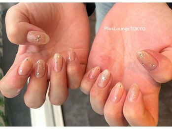 プルースラウンジ トウキョウ(Plus Lounge TOKYO)/フラッシュガーリーネイル♪