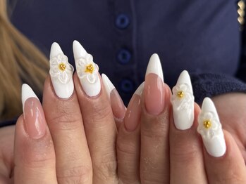 ゆびノさき +tennoji/シンプル海外ネイル