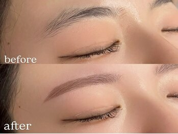 ミイン(miin)の写真/HBL公式推奨店◆似合わせ美眉毛一気に垢抜け♪ア-チ/ナチュラル/平行眉、骨格に合わせて理想の眉をご提案♪