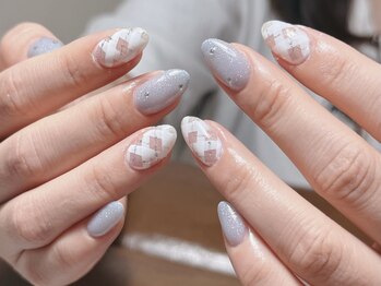 チェックネイル