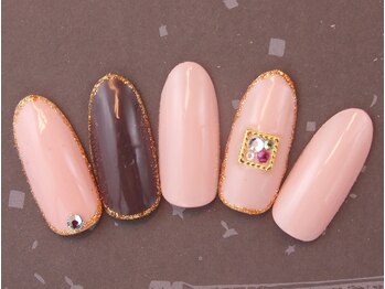 ネイルサロン ビジュードゥ(Nailsalon Bijoux doux)/ジュエリーネイル￥5700！！