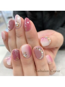 ネイルサロン クール(Nailsalon Coeur)/ピンクネイル