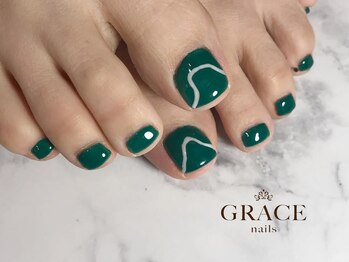 グレース ネイルズ(GRACE nails)/うねうねネイル