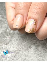 モルフォ 千駄ヶ谷(Morpho)/フラワーミラーネイル