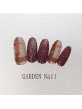 ガーデンネイル(GARDEN Nail)/チェックネイル