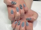 ヒョウ柄nail　ｂｙ浅川