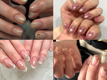 サロンリアンジュ ひたちなか店(Salon Liange)の写真/《長持ちケア×丁寧施術でリピート率◎》爪を守りながら上品に仕上げます