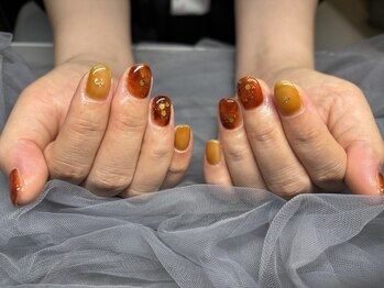 ネイルビジョルノ つくばみどりの店(Nail Begiorno)/秋ネイル ハンドネイル
