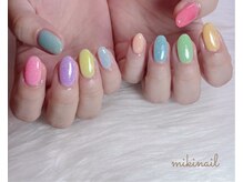 ミキネイル(Miki nail*)/選べるパステルネイル