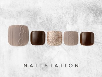 ネイルステーション ルミネ横浜店(NAIL STATION)/ニットネイル／パラジェル