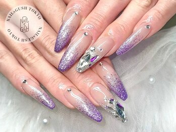 ネイルズガッシュ 川崎店(NAILsGUSH)/ワンホン/ラメグラ/キラキラ